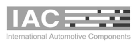 IAC INTERNATIONAL AUTOMOTIVE COMPONENTS Logo (EUIPO, 29.07.2011)