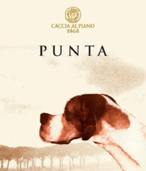 CACCIA AL PIANO 1868 PUNTA Logo (EUIPO, 11.10.2011)