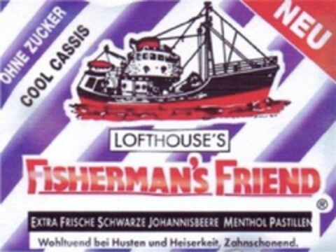 LOFTHOUSE'S FISHERMAN'S FRIEND Logo (EUIPO, 14.11.2011)