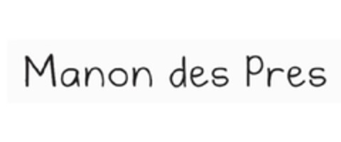 Manon des Pres Logo (EUIPO, 18.04.2012)