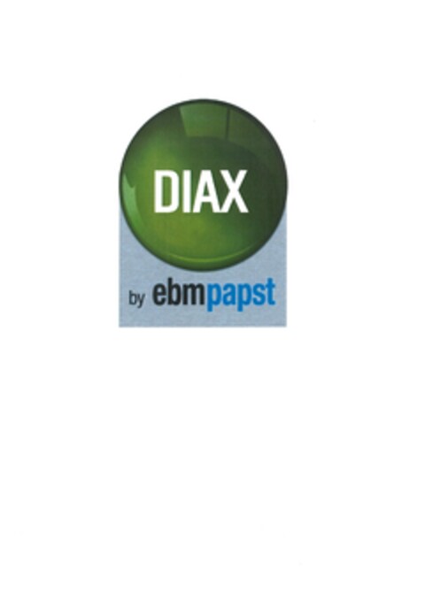DIAX by ebmpapst Logo (EUIPO, 20.11.2013)