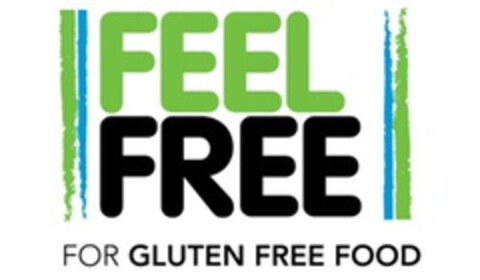 FEEL FREE FOR GLUTEN FREE FOOD Logo (EUIPO, 06/25/2014)