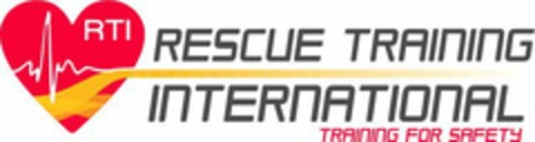 RTI RESCUE TRAINING INTERNATIONAL TRAINING FOR SAFETY Logo (EUIPO, 06.10.2014)