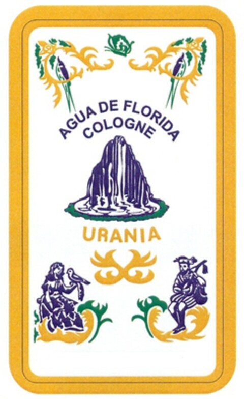 AGUA DE FLORIDA COLOGNE URANIA Logo (EUIPO, 28.10.2014)