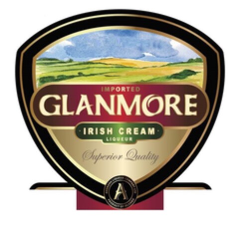 Imported Glanmore Irish Cream Liqueur Superior Quality Logo (EUIPO, 04.01.2016)