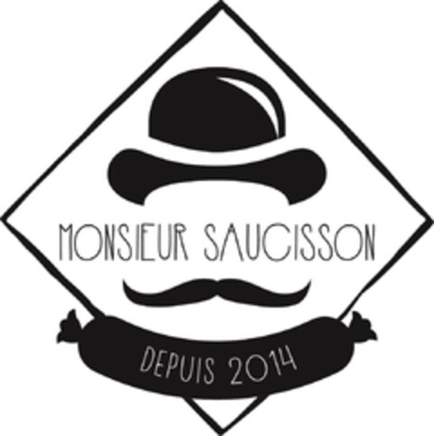 MONSIEUR SAUCISSON DEPUIS 2014 Logo (EUIPO, 04/14/2016)