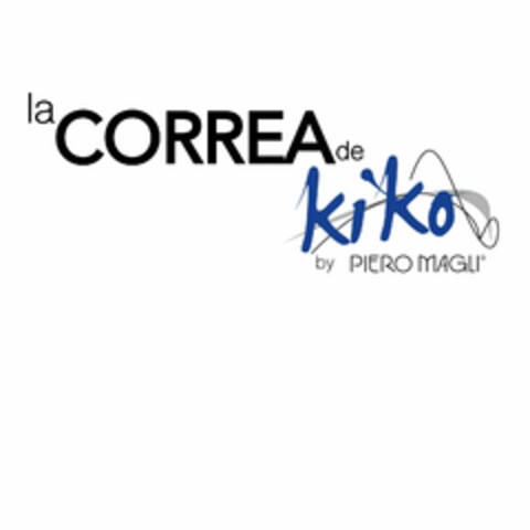 LA CORREA DE KIKO BY PIERO MAGLI Logo (EUIPO, 25.05.2016)