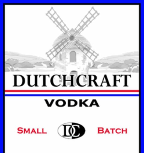 DUTCHCRAFT VODKA SMALL DC BATCH Logo (EUIPO, 07/20/2016)