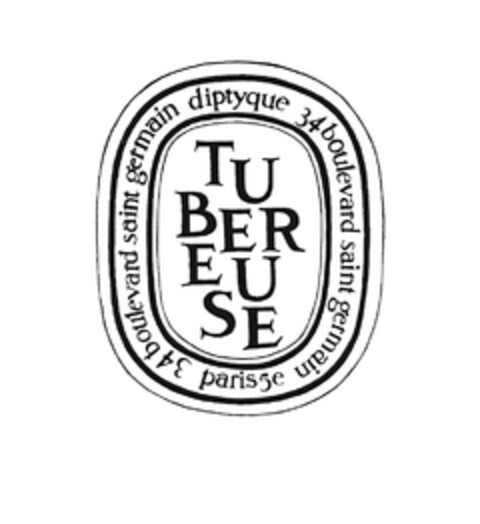 TUBEREUSE diptyque 34 boulevard saint germain paris 5e Logo (EUIPO, 25.07.2016)