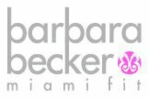 barbara becker miami fit Logo (EUIPO, 16.08.2017)