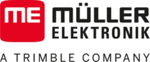 ME MÜLLER ELEKTRONIK A TRIMBLE COMPANY Logo (EUIPO, 14.09.2017)