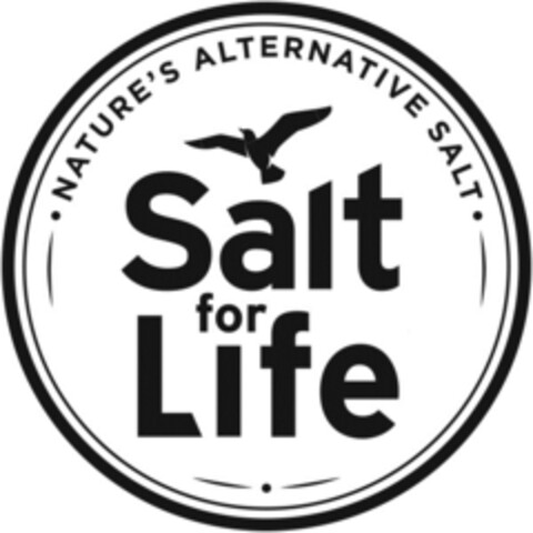 NATURE'S ALTERNATIVE SALT SALT FOR LIFE Logo (EUIPO, 25.01.2018)
