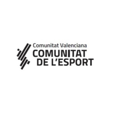 COMUNITAT VALENCIANA COMUNITAT DE L'ESPORT Logo (EUIPO, 03/22/2018)