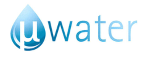 µwater Logo (EUIPO, 16.11.2018)