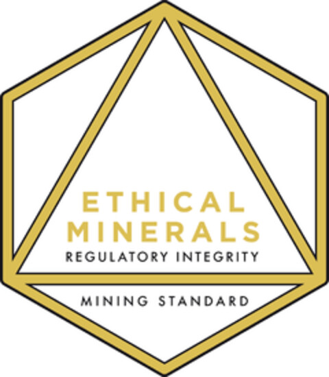 ETHICAL MINERALS REGULATORY INTEGRITY MINING STANDARD Logo (EUIPO, 03/06/2019)