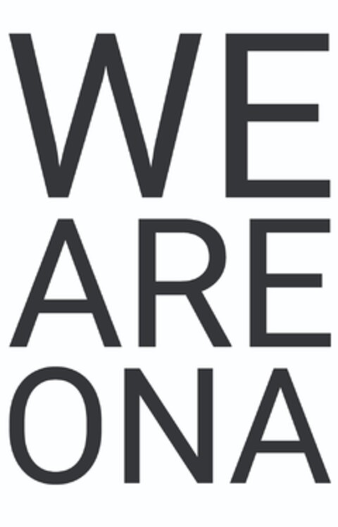 WE ARE ONA Logo (EUIPO, 14.12.2020)