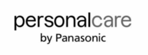 personalcare by Panasonic Logo (EUIPO, 28.12.2020)