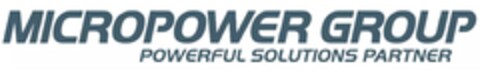 MICROPOWER GROUP POWERFUL SOLUTIONS PARTNER Logo (EUIPO, 05.07.2021)