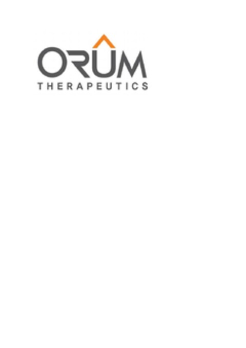 ORUM THERAPEUTICS Logo (EUIPO, 05.08.2021)