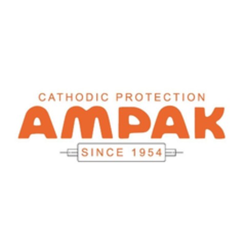 CATHODIC PROTECTION AMPAK SINCE 1954 Logo (EUIPO, 07/20/2023)