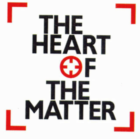 THE HEART OF THE MATTER Logo (EUIPO, 11/17/1997)