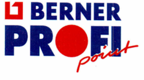 BERNER PROFI point Logo (EUIPO, 10.08.1998)