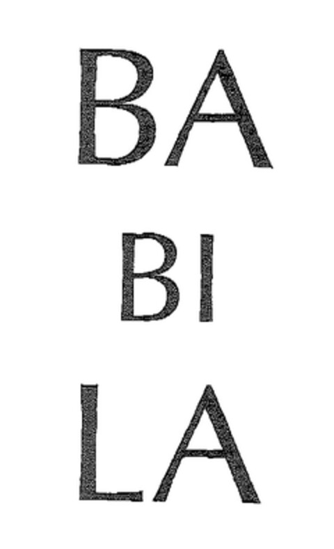BA BI LA Logo (EUIPO, 11.12.2004)