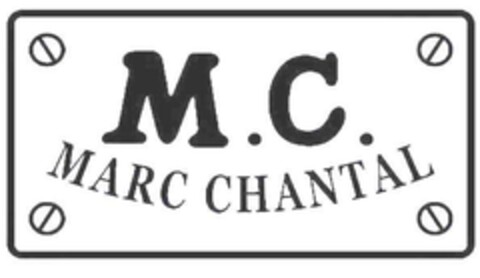 M.C. MARC CHANTAL Logo (EUIPO, 11/19/2007)