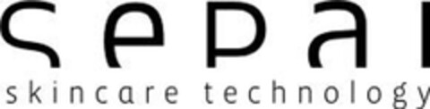 SEPAI skincare technology Logo (EUIPO, 06/20/2008)