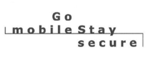 Go 
mobile Stay
secure Logo (EUIPO, 05/11/2009)