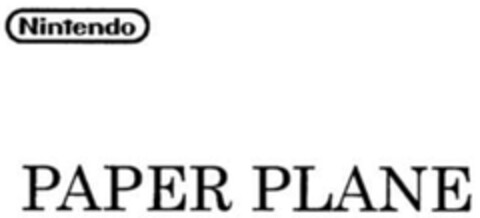 Nintendo PAPER PLANE Logo (EUIPO, 16.09.2009)