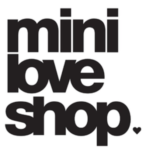 MINI LOVE SHOP Logo (EUIPO, 02.10.2012)