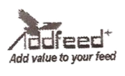 Addfeed, add value to your feed Logo (EUIPO, 25.03.2013)