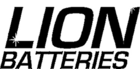 LION BATTERIES Logo (EUIPO, 24.10.2013)