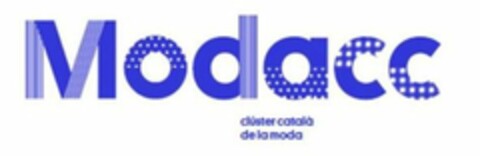 MODACC CLÚSTER CATALÀ DE LA MODA Logo (EUIPO, 07/06/2015)