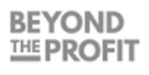 BEYOND THE PROFIT Logo (EUIPO, 26.09.2016)