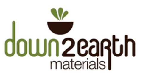 down2earth materials Logo (EUIPO, 29.03.2017)