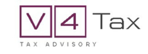 V4 Tax TAX ADVISORY Logo (EUIPO, 14.11.2018)