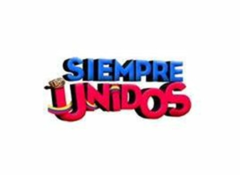 SIEMPRE UNIDOS Logo (EUIPO, 10/08/2019)