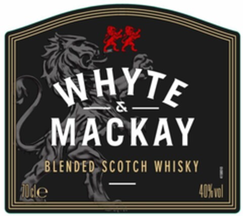 WHYTE & MACKAY BLENDED SCOTCH WHISKY Logo (EUIPO, 10/30/2019)