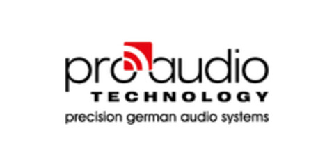 pro audio TECHNOLOGY precision german audio system Logo (EUIPO, 12.05.2021)