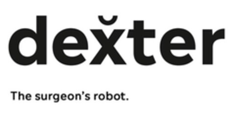 DEXTER THE SURGEON'S ROBOT. Logo (EUIPO, 25.02.2022)