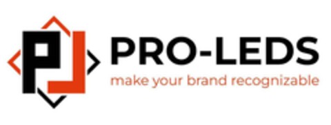 P PRO - LEDS make your brand recognizable Logo (EUIPO, 05/19/2023)