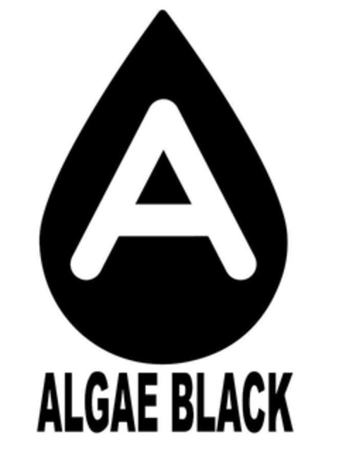 A ALGAE BLACK Logo (EUIPO, 14.06.2023)