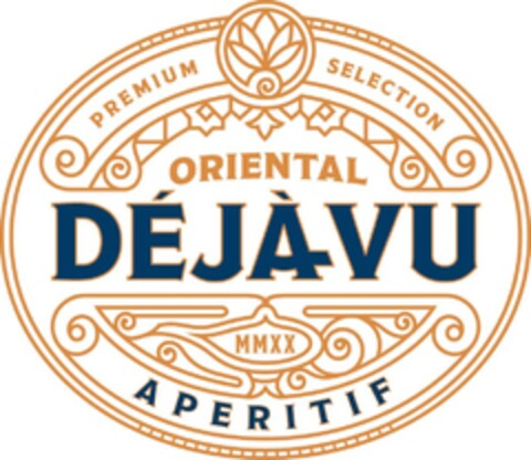 PREMIUM SELECTION ORIENTAL DÉJÀVU MMXX APERITIF Logo (EUIPO, 11/09/2023)