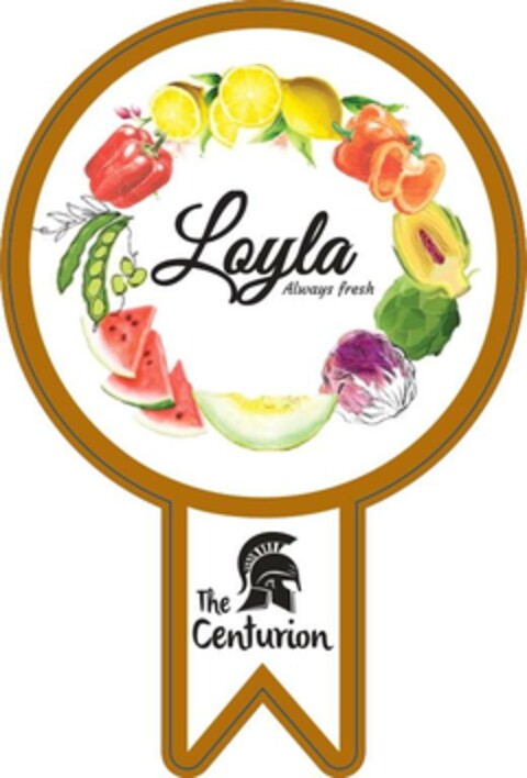 Loyla Always fresh The Centurion Logo (EUIPO, 08/23/2024)