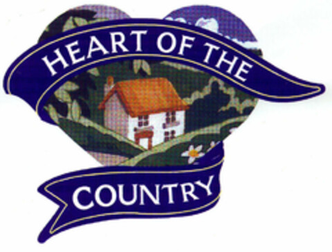 HEART OF THE COUNTRY Logo (EUIPO, 04/01/1996)