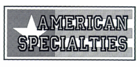 AMERICAN SPECIALTIES Logo (EUIPO, 09/04/1998)