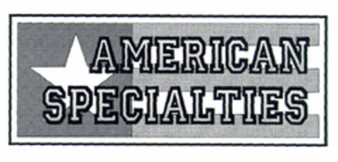 AMERICAN SPECIALTIES Logo (EUIPO, 04.09.1998)