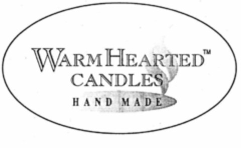 WARM HEARTED CANDLES HAND MADE Logo (EUIPO, 09.06.2000)